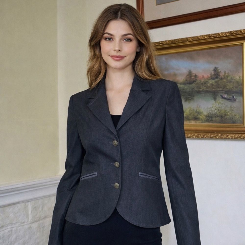 Tristan Short Fitted Blazer Jacket